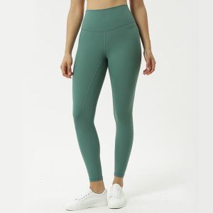 High Waist Fitness And Yoga Wear Women Leggings Green